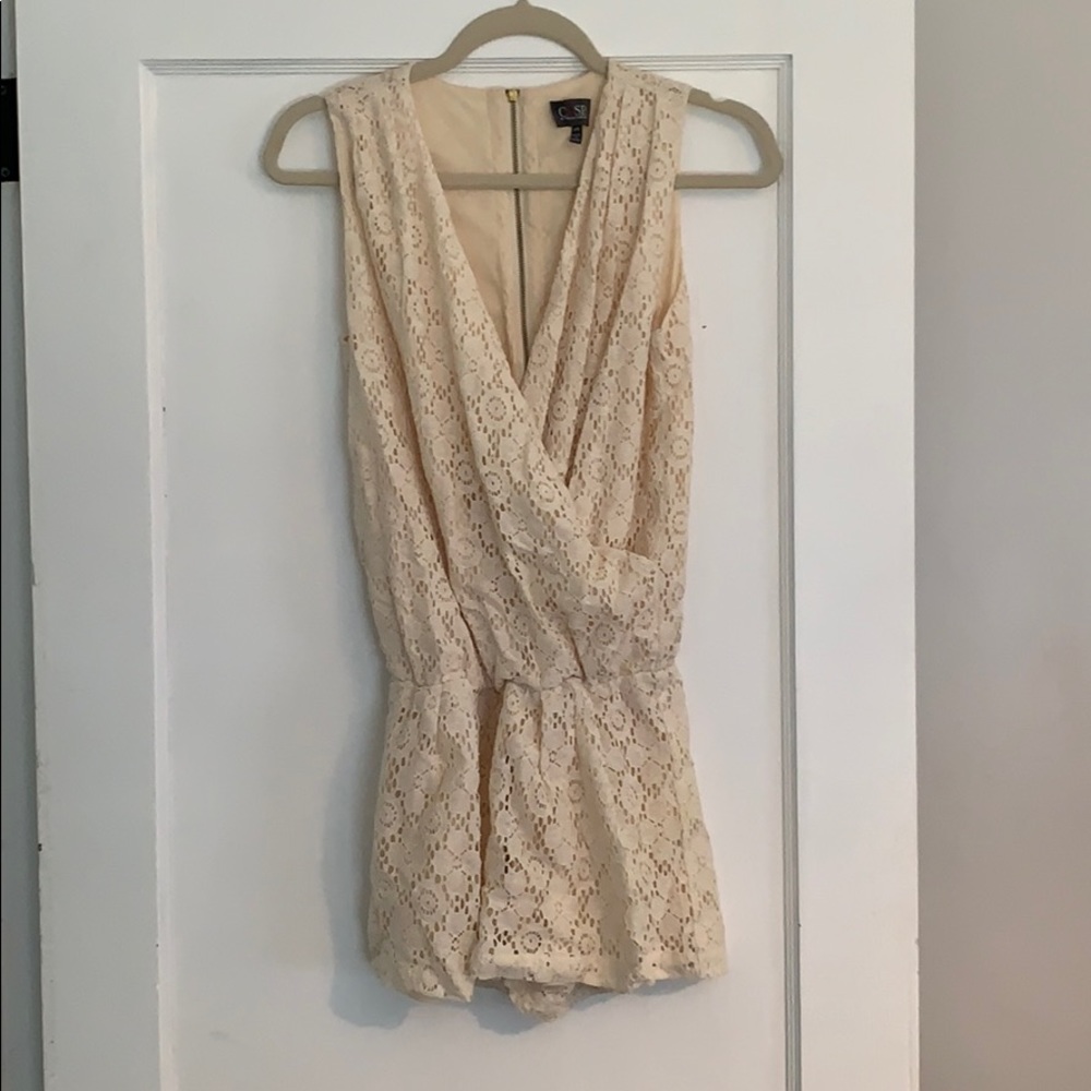 CUSP by neiman marcus XS romper